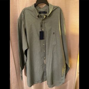 New with tags- Ralph Lauren 3XLT button down